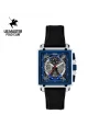 นาฬิกาข้อมือ US MASTERS POLO CLUB USM-DK06-BU-BU TITAN CHRONO SQUARE 42 MM,BLUE / BLUE