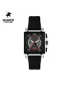 นาฬิกาข้อมือ US MASTERS POLO CLUB USM-DK06-BK-RD TITAN CHRONO SQUARE 42 MM,BLACK / RED