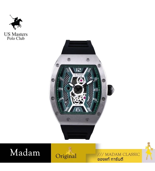 นาฬิกาข้อมือ US MASTERS POLO CLUB USM-DG01-BK-GN RX-1 HYPER COG BLACK / GREEN 43 MM,BLACK / GREEN