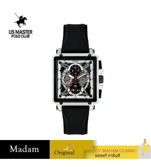 นาฬิกาข้อมือ US MASTERS POLO CLUB USM-DK06-BK-WE TITAN CHRONO SQUARE 42 MM,BLUE / BLUE นาฬิกาข้อมือ US MASTERS POLO CLUB USM-DK06-BK-WE TITAN CHRONO SQUARE 42 MM,BLUE / BLUE