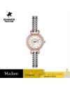 นาฬิกาข้อมือ US MASTERS POLO CLUB USM-DH05-SRG-WE FIRST LADY PRINCESS DIAMOND 30 MM,SILVER ROSEGOLD / WHITE