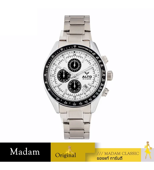 นาฬิกา ALTO ALT-ED04-WE TRACKELITE CHRONO DATE 46.5 MM,WHITE	