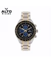 นาฬิกา ALTO ALT-ED04-SGD-BK TRACKELITE CHRONO DATE 46.5 MM,SILVER GOLD / BLACK	