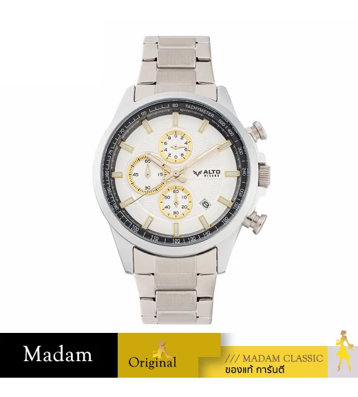 นาฬิกา ALTO  ALT-ED02-WE TRACKELITE CHRONO DATE 44 MM,WHITE	