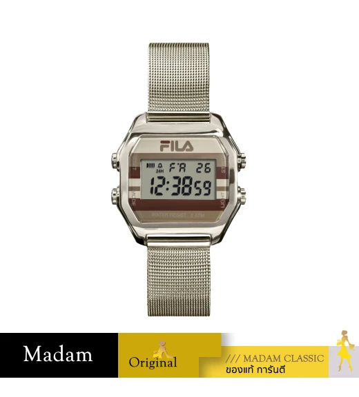 นาฬิกา FILA 38-350-002 FILA 38-350 36*43.5 MM,SILVER / BROWN	