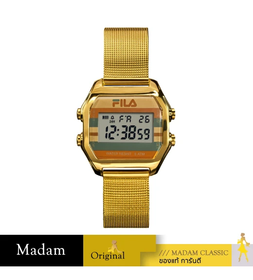 นาฬิกา FILA 38-350-004 , 36*43.5 MM,GOLD / BROWN	