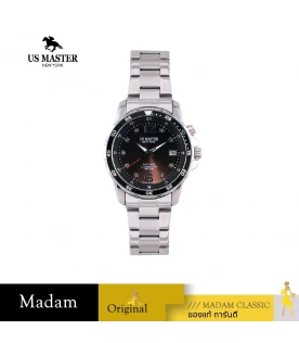 นาฬิกา US MASTER NEW YORK  USM-EC08B-BK-BR TITAN LADY EC08B 35 MM,BLACK / BROWN	