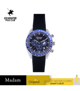 นาฬิกา US MASTER USM-DC10-BK-BBU GT HYPER SPEED 42 MM.,BLACK / BLUE BLUE