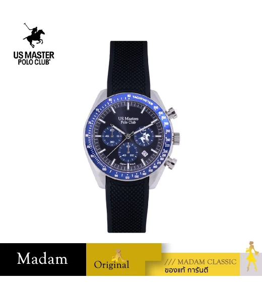 นาฬิกา US MASTER USM-DC10-BK-BBU GT HYPER SPEED 42 MM.,BLACK / BLUE BLUE