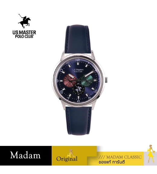 นาฬิกา US MASTER NEW YORK USM-EB09-BU-BU ABRAHAM EB09 45 MM,BLUE / BLUE	