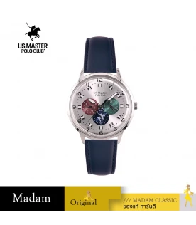 นาฬิกา US MASTER NEW YORK USM-EB09-BU-WE ABRAHAM EB09 45 MM,BLUE / WHITE	