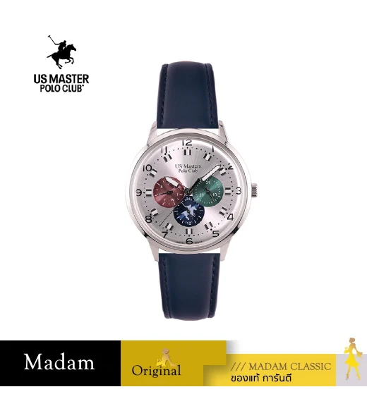 นาฬิกา US MASTER NEW YORK USM-EB09-BU-WE ABRAHAM EB09 45 MM,BLUE / WHITE	