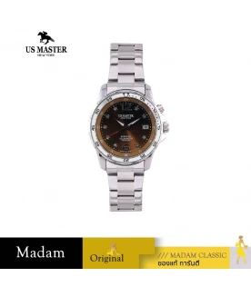 นาฬิกา US MASTER NEW YORK  USM-EC08B-BK-CP TITAN LADY EC08B 35 MM,BLACK / COPPER	