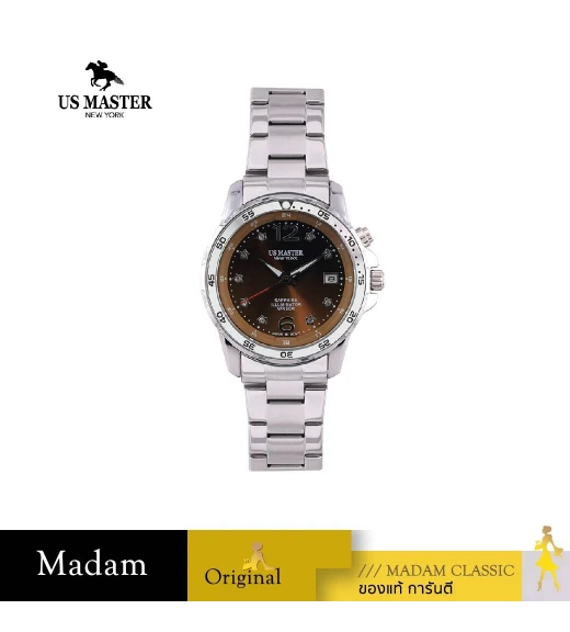 นาฬิกา US MASTER NEW YORK  USM-EC08B-BK-CP TITAN LADY EC08B 35 MM,BLACK / COPPER	