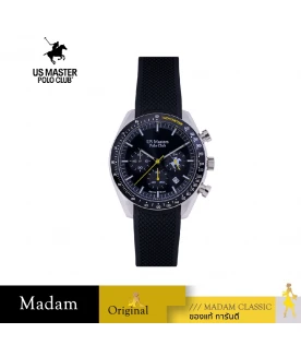 นาฬิกา PPC FONTAINEBLEAU USM-DC10-BK-BYW GT HYPER SPEED 42 MM,BLACK / BLACK YELLOW	