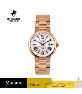 นาฬิกา US MASTER NEW YORK USM-EC19R-RG-WE  DIANA EC19R 38 MM,ROSEGOLD / WHITE