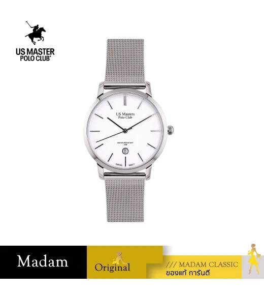 นาฬิกา US MASTER NEW YORK USM-ED05-WE ABRAHAM ED05 38 MM,WHITE	