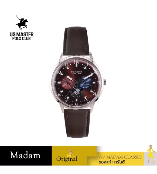 นาฬิกา US MASTER NEW YORK USM-EB09-BR-BR ABRAHAM EB09 45 MM,BROWN / BROWN	