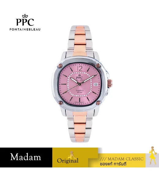 นาฬิกา Polo Club PPC-EG09-SRG-PK CHARLES EG09 35 CM,SILVER ROSEGOLD / PINK