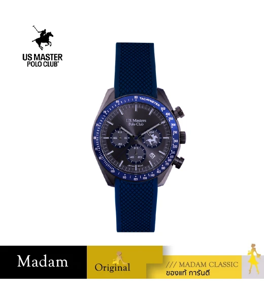 นาฬิกา US MASTER USM-DC10-IGY-GBU GT HYPER SPEED PLATING 42 MM,PLATING GREY / BLUE	