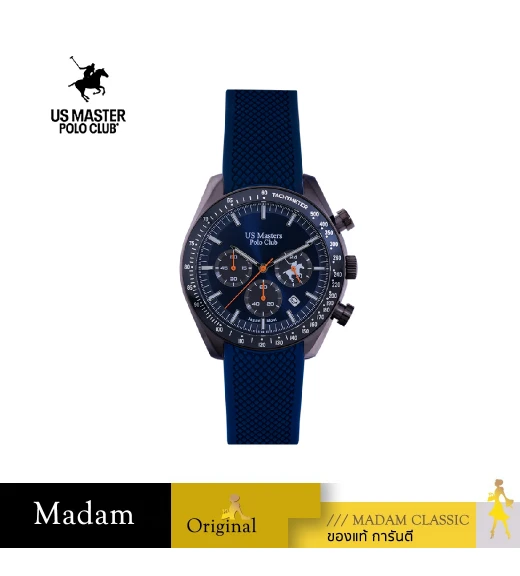 นาฬิกา US MASTER USM-DC10-IPB-BU GT HYPER SPEED PLATING 42 MM,PLATING BLACK / BLUE	