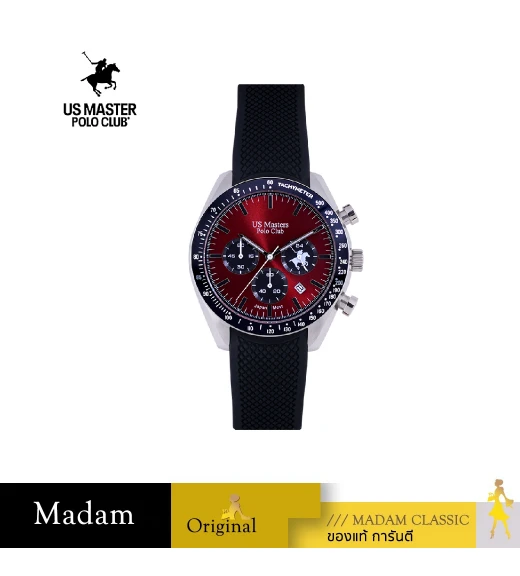 นาฬิกา US MASTER USM-DC10-BK-RD GT HYPER SPEED 42 MM,BLACK / RED	