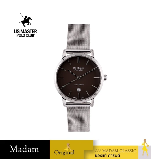 นาฬิกา US MASTER NEW YORK USM-ED05-BR  ABRAHAM ED05 38 MM,BROWN