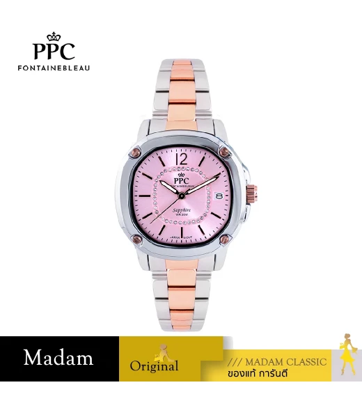 นาฬิกา Polo Club PPC-EG09-SRG-LPK CHARLES EG09 35 CM,SILVER ROSEGOLD / LIGHT PINK