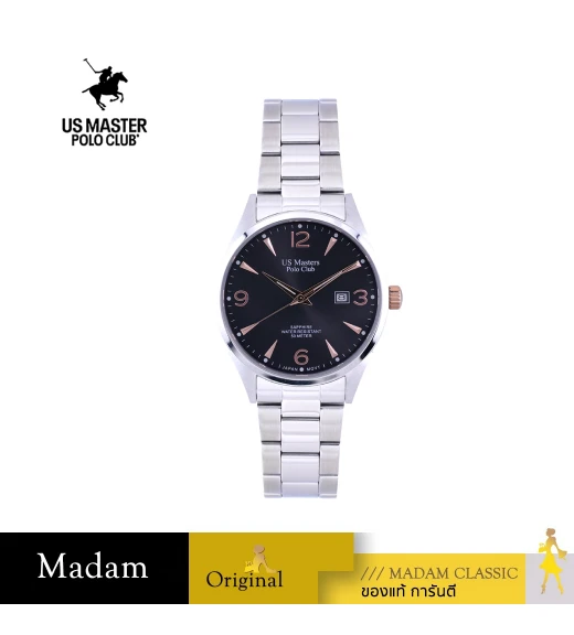 นาฬิกา US MASTER NEW YORK USM-ED12-BK ABRAHAM ED12 40 MM,BLACK	