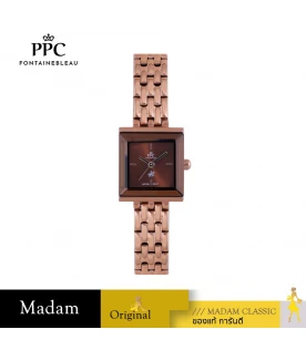 นาฬิกา PPC FONTAINEBLEAU PPC-EE07-RG-BR DORÉE EE07 20.5 MM,ROSEGOLD / BROWN	