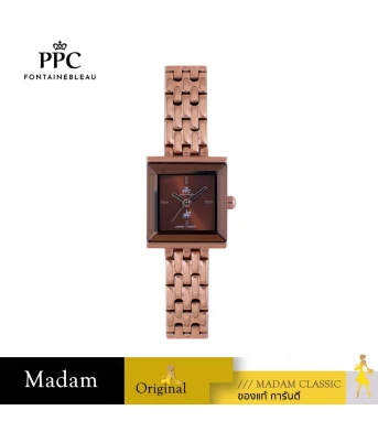นาฬิกา PPC FONTAINEBLEAU PPC-EE07-RG-BR DORÉE EE07 20.5 MM,ROSEGOLD / BROWN	