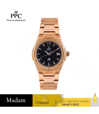 นาฬิกา PPC FONTAINEBLEAU PPC-EE13-RG-BK JOAN EE13 33.5 MM,ROSEGOLD / BLACK	
