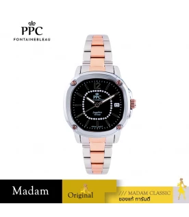 นาฬิกา PPC FONTAINEBLEAU PPC-EG09-SRG-BK CHARLES EG09 35 MM,SILVER ROSEGOLD / BLACK	