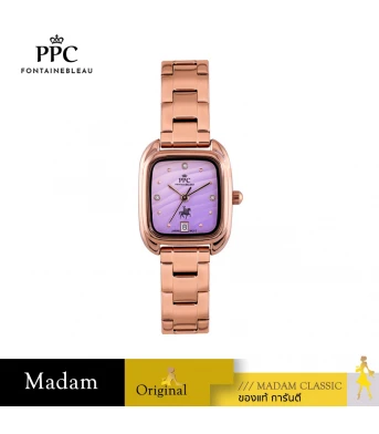 "นาฬิกา PPC FONTAINEBLEAU  PPC-ED08-RG-LIC  DORÉE ED08 23 MM,ROSEGOLD / LILAC"	