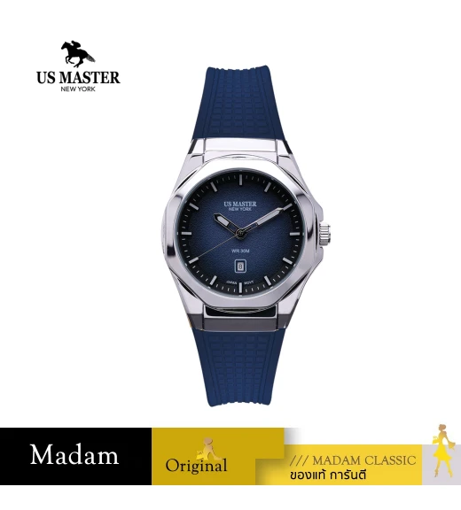 นาฬิกา US MASTER NEW YORK USM-EG06-BU-BU ABRAHAM EG06 44 MM,BLUE / BLUE	