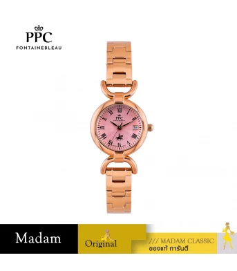 นาฬิกา PPC FONTAINEBLEAU PPC-EE08-RG-PK LER BRETON EE08 26 MM,ROSEGOLD / PINK	