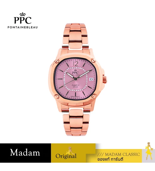 นาฬิกา PPC FONTAINEBLEAU PPC-EG09-RG-PK CHARLES EG09 35 MM,ROSEGOLD / PINK นาฬิกา PPC FONTAINEBLEAU PPC-EG09-RG-PK CHARLES EG09 35 MM,ROSEGOLD / PINK