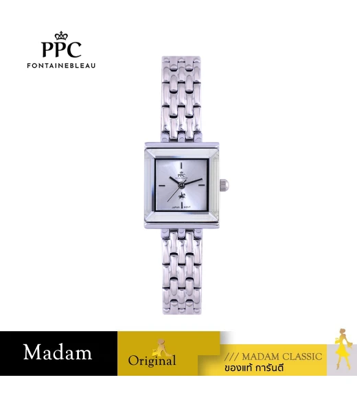 นาฬิกา PPC FONTAINEBLEAU PPC-EE07-WE DORÉE EE07 20.5 MM,WHITE	