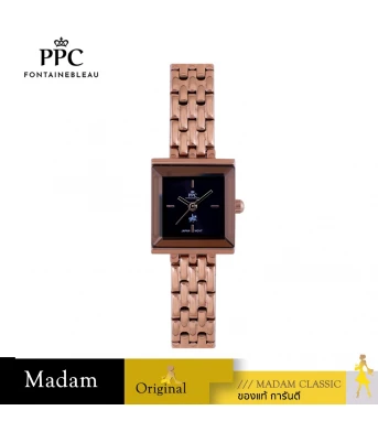 นาฬิกา PPC FONTAINEBLEAU PPC-EE07-RG-BK DORÉE EE07 20.5 MM,ROSEGOLD / BLACK	