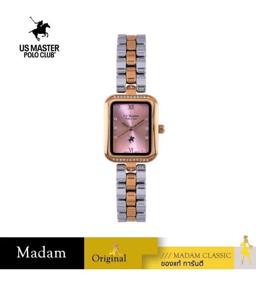 นาฬิกา US MASTER NEW YORK USM-EF06-SRG-PK DIANA EF06 24 MM,SILVER ROSEGOLD / PINK	