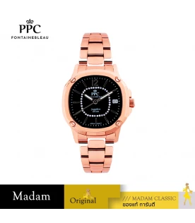 นาฬิกา PPC FONTAINEBLEAU PPC-EG09-RG-BK CHARLES EG09 35 MM,ROSEGOLD / BLACK	