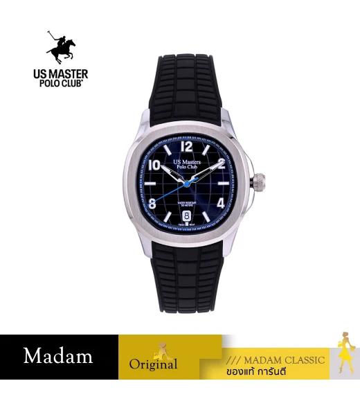 นาฬิกา US MASTER NEW YORK USM-DD37-BK-BBK ABRAHAM DD37 40 MM,BLACK / BLUE BLACK	