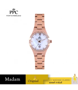 นาฬิกา PPC FONTAINEBLEAU PPC-EF09-RG-WE ÉTOILE EF09 22 MM,ROSEGOLD / WHITE	