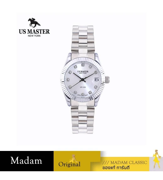 นาฬิกา US MASTER NEW YORK USM-EG08-WE FIRST LADY EG08 31 MM,WHITE	