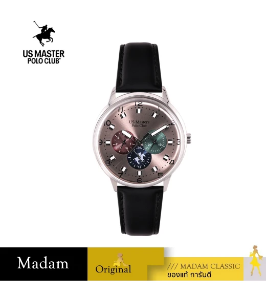 นาฬิกา US MASTER NEW YORK USM-EB09-BK-GY ABRAHAM EB09 45 MM,BLACK / GREY	