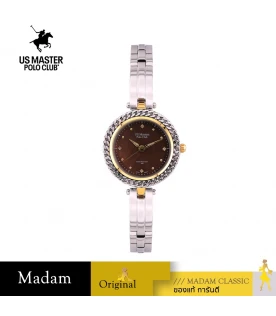 นาฬิกา US MASTER NEW YORK USM-EF07-BR FRIST LADY EF07 33 MM,BROWN	