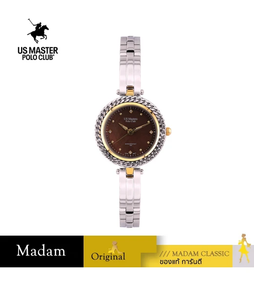 นาฬิกา US MASTER NEW YORK USM-EF07-BR FRIST LADY EF07 33 MM,BROWN	