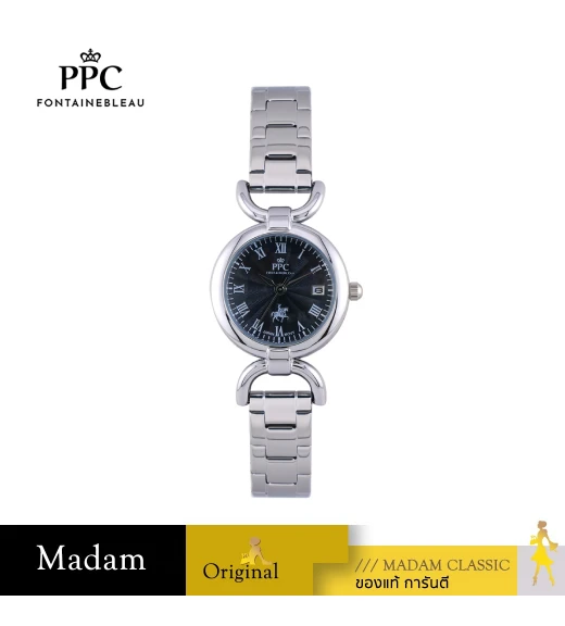 นาฬิกา PPC FONTAINEBLEAU PPC-EE08-BK LER BRETON EE08 26 MM,BLACK	