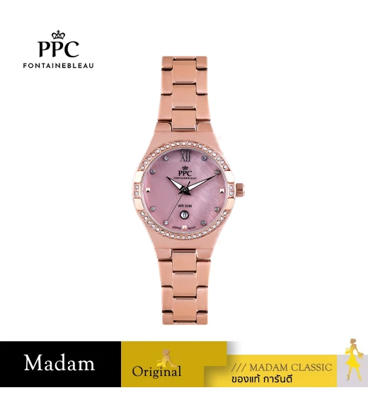 นาฬิกา PPC FONTAINEBLEAU PPC-EF09-RG-ORS ÉTOILE EF09 22 MM,ROSEGOLD / OLD ROSE	