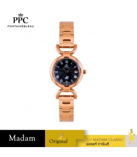 นาฬิกา PPC FONTAINEBLEAU PPC-EE08-RG-BK LER BRETON EE08 26 MM,ROSEGOLD / BLACK	